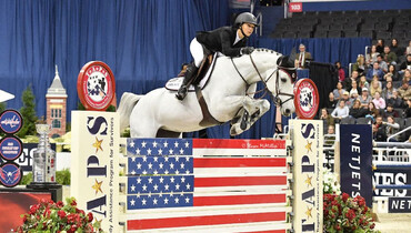 Georgina Bloomberg bests International Jumper Speed Final