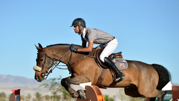 Nassar and Lordan kick off the week with a blue ribbon performance in the Coachella Welcome Stake