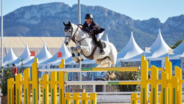 Matthew Sampson and Ebolensky take the top honours in the concluding CSI2* Grand Prix presented by CHG at Autumn MET 2018