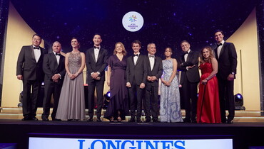 Simone Blum crowned Fosun Best Athlete, while Lee McKeever is FEI Best Groom at FEI Awards 2018 presented by Longines