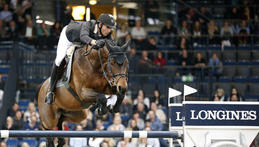 Steve Guerdat stays on top of the Longines FEI World Cup Western European League