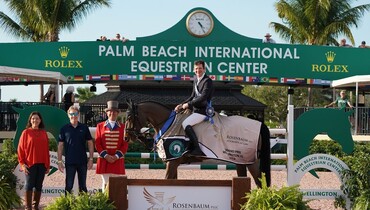 Beat Mändli and Simba capture first $75,000 Rosenbaum PLLC Grand Prix