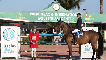 Darragh Kenny and Billy Dorito win opening class during second week of the Winter Equestrian Festival