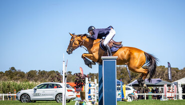 Clay Simmonds named inaugural Australian League FEI Jumping World Cup Rookie of the Year