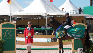 Erynn Ballard best in Equinimity WEF Challenge Cup round 5