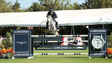 Francisco Pasquel and Coronado cruise to the win in the Longines FEI Jumping World Cup™ 1.50m qualifier