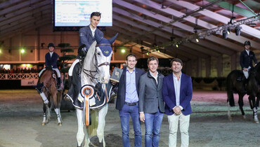 Lars Kersten saves the best for last in the CSI3* Winter Masters Prize Grand Prix