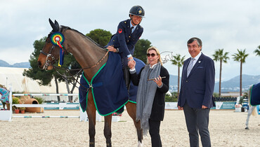 Giulia Martinengo Marquet makes the most of being last to win the CSI2* Grand Prix presented by CHG at Spring MET II