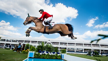 Young Mexicans are the giant-slayers at first round of the Longines FEI Jumping Nations Cup™ 2019 in Wellington