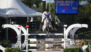 Eduardo Menezes and H5 Caruschka 2 cruise to victory in Bainbridge 1.45m Classic