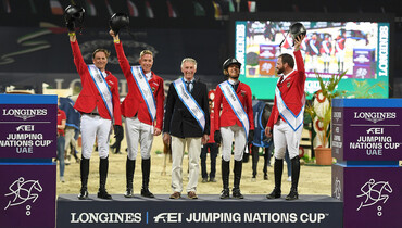 Team Germany scoops the honours in Abu Dhabi Longines FEI Jumping Nations Cup™