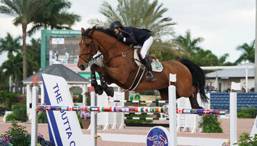 Laura Chapot and Chandon Blue speed to win Dutta Corp./Guido Klatte Grand Prix CSI2*