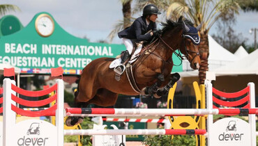 Laura Chapot and Out of Ireland out perform 92-horse field to win ProElite® 1.45m Jumper Classic
