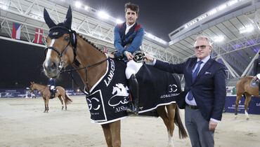 Nicola Philippaerts flies to speed class win at stormy Al Shaqab