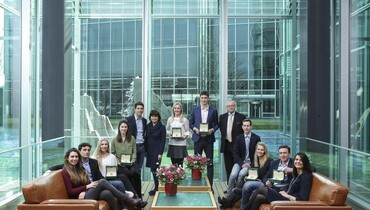 Young Riders Academy Team 2018 graduates in Geneva