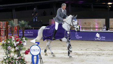 Beerbaum takes top honors on exciting second day of CHI Al Shaqab