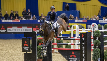 Michael Jung wins the CSI4* Mitsubishi Masters League Grand Prix of Dortmund