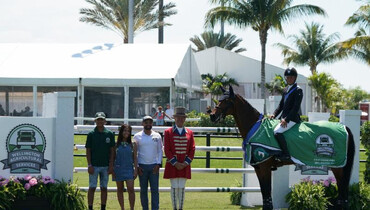 Emil Hallundbaek and Chalisco win first Grand Prix together in Wellington Agricultural Services Grand Prix