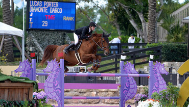 Lucas Porter sails to victory in Douglas Elliman 1.45m CSI5* on opening day WEF 12