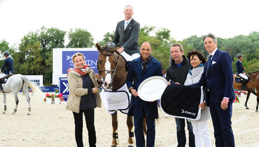 Patrice Delaveau tops an A-list jump-off in the CSI4* Hubside Spring Tour Grand Prix