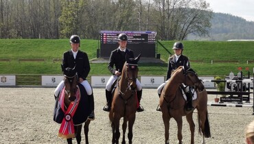 Sunday's CSI2* Grand Prix winners