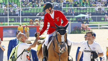 Daniel Deusser back competing on the German team