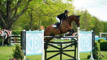 Georgina Bloomberg wins on home turf at Old Salem Farm