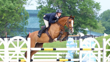 Darius De W dominates 1.45m Open Jumpers with Andy Kocher at Kentucky Spring Classic