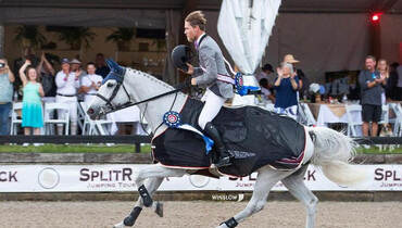 Cook and Caillou 24 win 1.45m FEI Grand Prix at Split Rock Jumping Tour's 2019 Lexington International CSI2*
