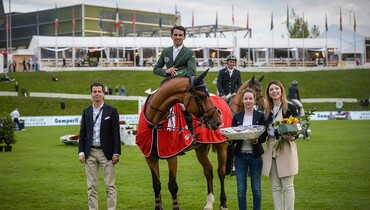 Marlon Modolo Zanotelli wins the Prize Metzgerei Gemperli in St. Gallen