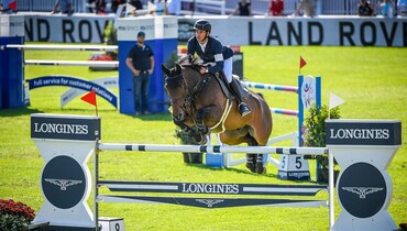 World no. one Steve Guerdat with a home win in the Longines Grand Prix of Switzerland