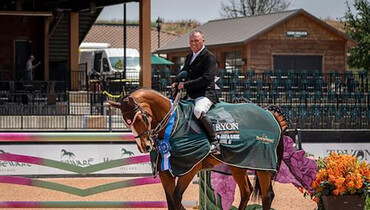 Todd Minikus tops the 1.45m Sunday Classic CSI3* with Amex Z at Tryon International Equestrian Center