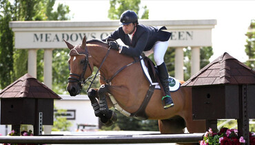Luiz Francisco de Azevedo takes the win for Brazil in the Friends of the Meadows Cup