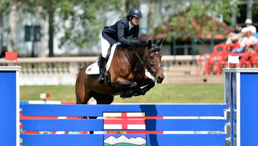 Beezie Madden wins the AKITA Drilling Cavalry Speed