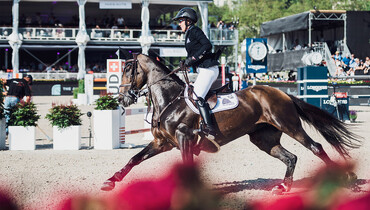 The CSI5* Longines Grand Prix of Lausanne to Gudrun Patteet and Sea Coast Pebbles Z