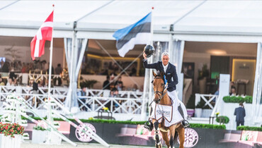 Home hero Dominique Hendrickx delivers in the CSI5* 1.50m presented by La Reserve