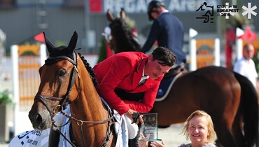 Hungarian duo take the first two places in the 1.50m Longines Ranking competition at CSI3*-W Budapest