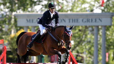 Eduardo Menezes win the Friends of the Meadows Cup at Spruce Meadows