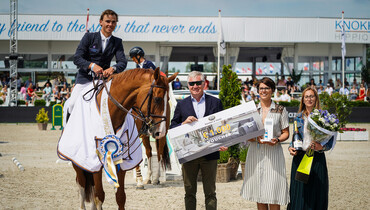 Simon Morssinkhof with home win in the Super Cup CSI2* 1.45m Grand Prix presented by Henders & Hazel