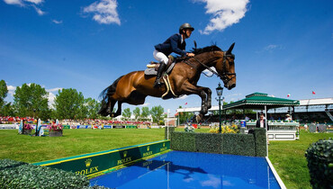 A big win for world number one Steve Guerdat at Spruce Meadows