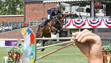 Andrew Kocher wins by 1/100th of a second at Spruce Meadows