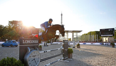 New dad Ahlmann takes a chance and wins sizzling LGCT Grand Prix of Paris
