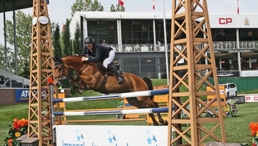 A natural hat trick for Jordan Coyle and Picador at Spruce Meadows