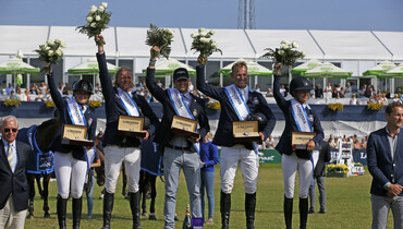 No Longines FEI Jumping Nations Cup™ in Falsterbo in 2021