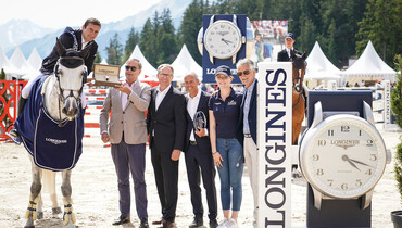 Piergiorgio Bucci wins the CSI4* Longines Grand Prix of Crans-Montana