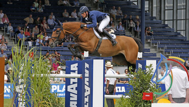 Daniel Deusser delivers a popular home win in the RWE Prize of North Rhine-Westphalia at CHIO Aachen