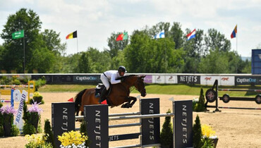 Hardin Towell and Carlo jump to win $35,700 Welcome Stake CSI2* at Great Lakes Equestrian Festival