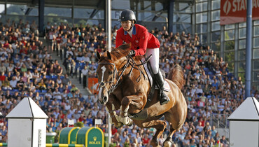Beezie Madden and Garant win the Sparkassen Youngster Cup Final at CHIO Aachen