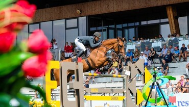 Ömer Karaevli and Roso Au Crosnier win the CSI4* Grand Prix at the X-Bionic®Sphere