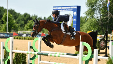 Kelli Cruciotti blazes to victory in Grand Traverse Classic CSI3* at Great Lakes Equestrian Festival